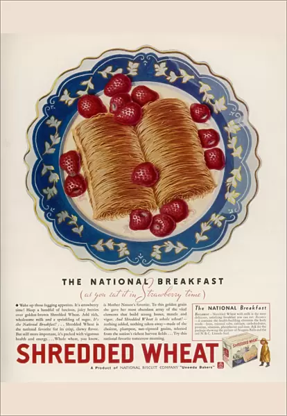 Shredded Wheat Ad  /  1935