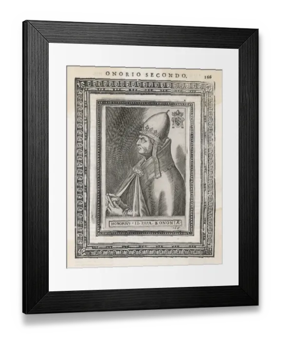 Framed Print : Pope Honorius II Framed Print : Pope Honorius II