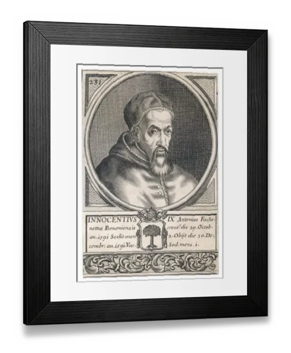 Framed Print : Pope Innocens IX Framed Print : Pope Innocens IX