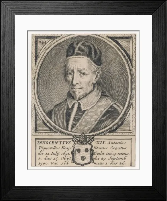 Framed Print : Pope Innocens XII Framed Print : Pope Innocens XII