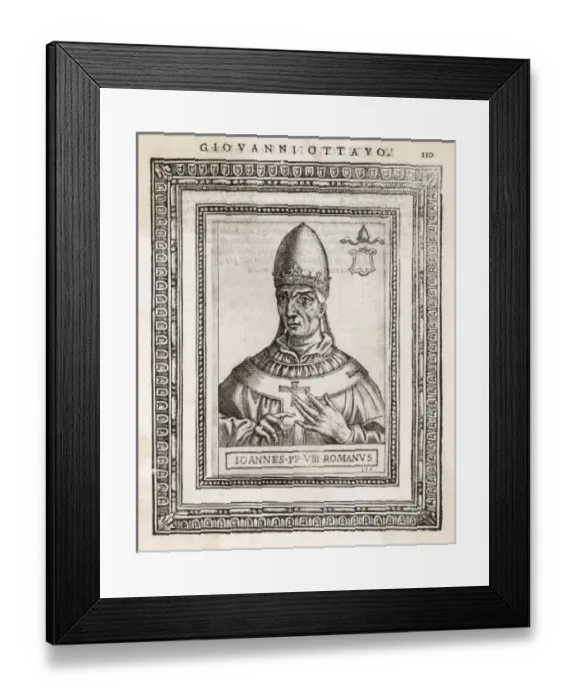 Framed Print : Pope Joannes VIII Framed Print : Pope Joannes VIII