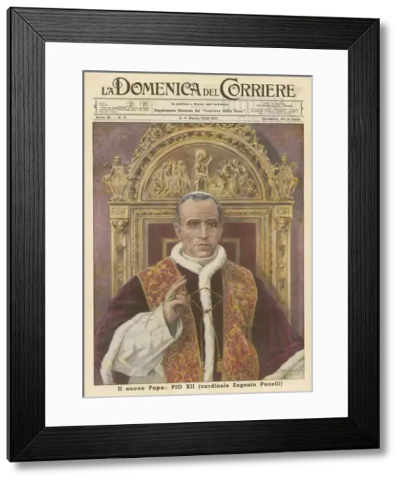 Framed Print : Pope Pius XII (Munollo) Framed Print : Pope Pius XII (Munollo)