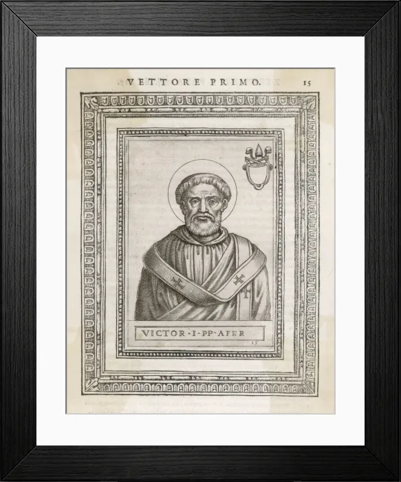 Framed Print : Pope Victor I Framed Print : Pope Victor I