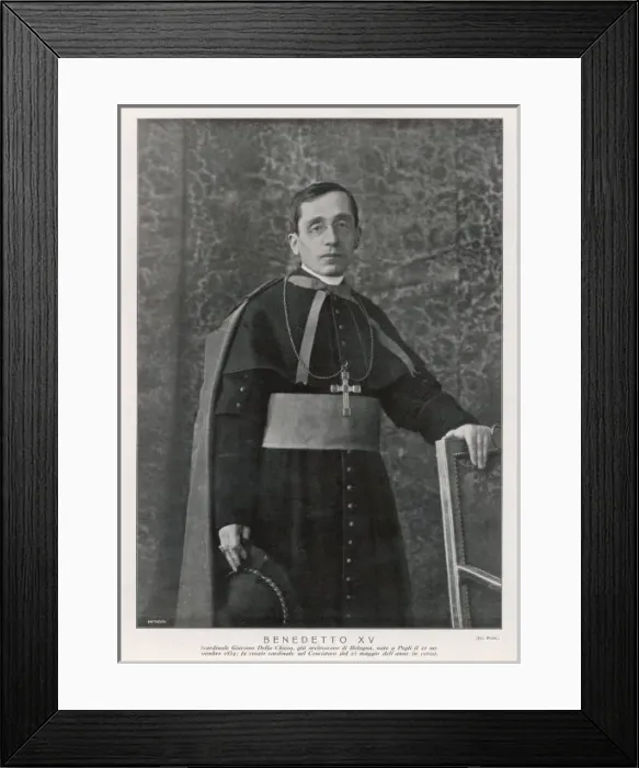 Framed Print : Pope Benedictus XV Framed Print : Pope Benedictus XV