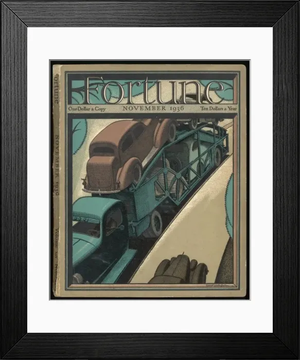 Framed Print : Transporting Motor Cars Framed Print : Transporting Motor Cars