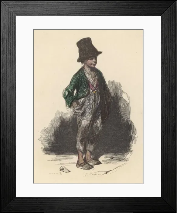 Framed Print : French Chimneysweep Framed Print : French Chimneysweep