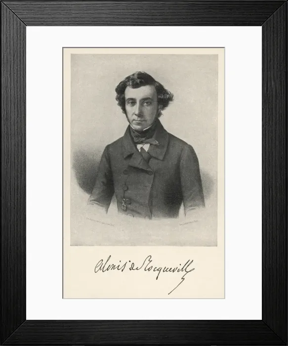 Framed Print : Comte De Tocqueville Framed Print : Comte De Tocqueville
