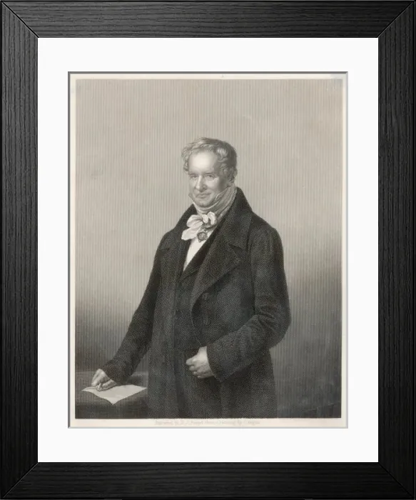 Framed Print : Humboldt / Begas / Pound Framed Print : Humboldt / Begas / Pound