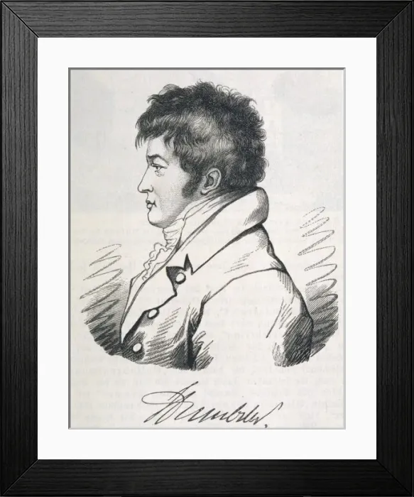 Framed Print : Wilhelm Von Humboldt Framed Print : Wilhelm Von Humboldt