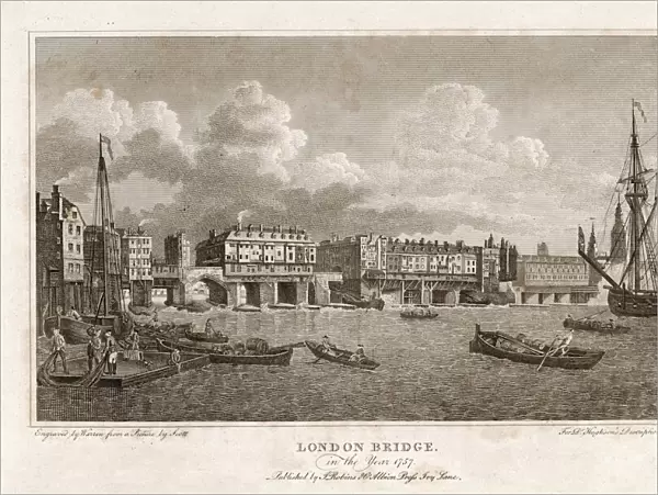 London Bridge  /  1757