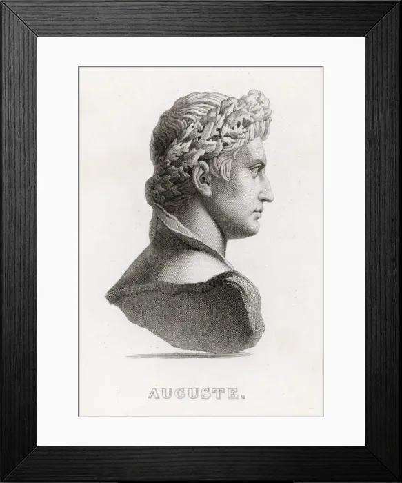 Framed Print : Augustus, Roman Emperor Framed Print : Augustus, Roman Emperor