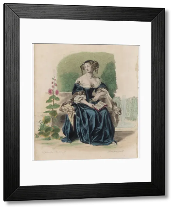 Framed Print : Comtesse De Lafayette Framed Print : Comtesse De Lafayette