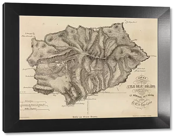 Napoleon  /  St Helena Map