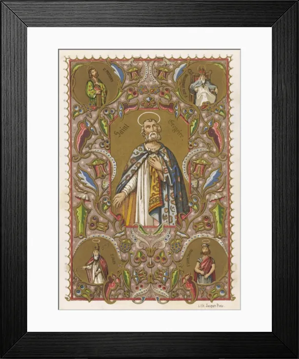 Framed Print : Pope Gregorius I Framed Print : Pope Gregorius I