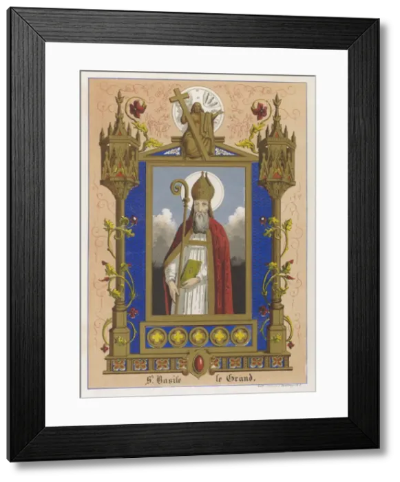 Framed Print : Saint Basil of Caesarea Framed Print : Saint Basil of Caesarea