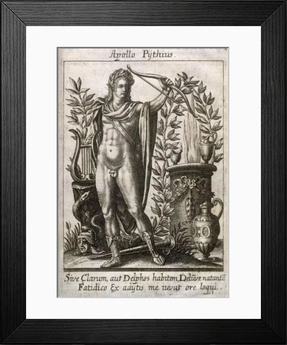 Framed Print : Apollo Pythias Framed Print : Apollo Pythias