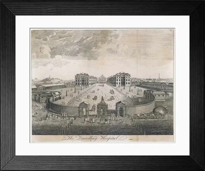 Framed Print : Foundling Hospital Framed Print : Foundling Hospital