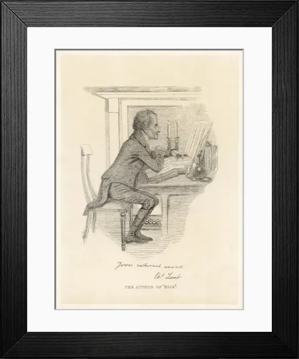 Framed Print : Charles Lamb Framed Print : Charles Lamb
