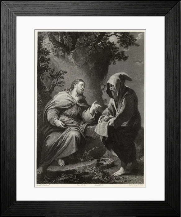 Framed Print : Jesus Temptation Framed Print : Jesus Temptation