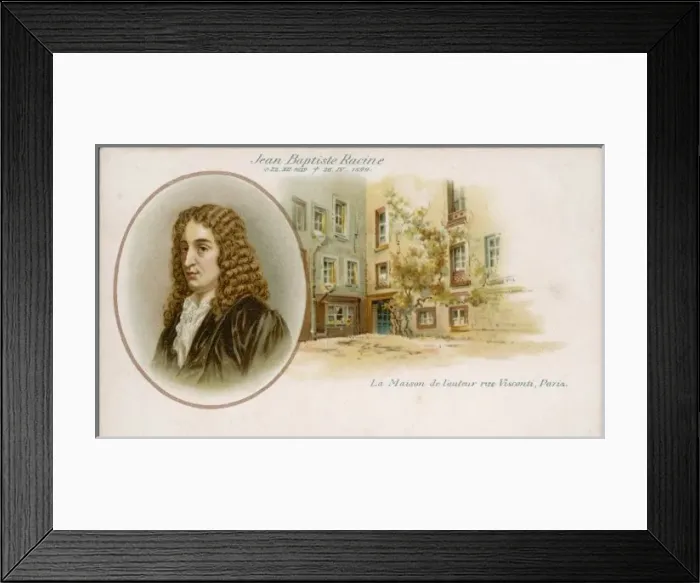 Framed Print : Jean Racine Framed Print : Jean Racine