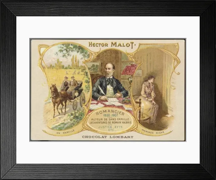 Framed Print : Hector Malot Framed Print : Hector Malot