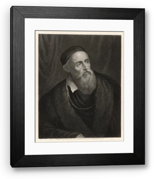 Framed Print : Tiziano Vecellio (Holl) Framed Print : Tiziano Vecellio (Holl)