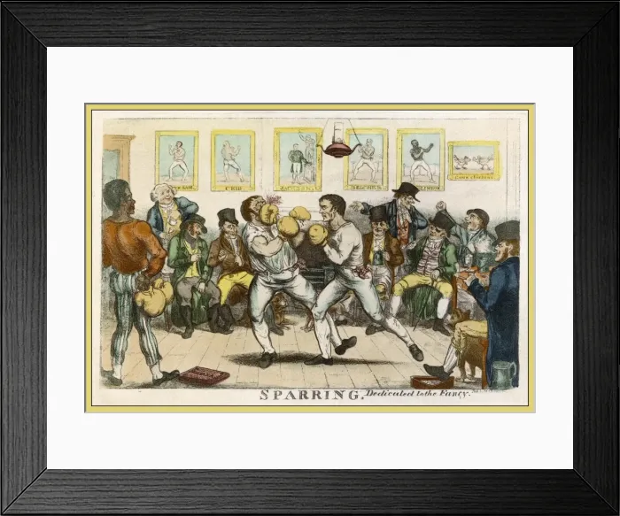 Framed Print : Sport / Boxing / Sparring Framed Print : Sport / Boxing / Sparring