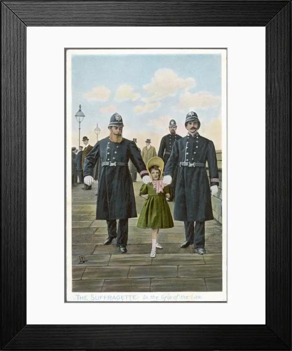 Framed Print : Satire / Grip of Law Framed Print : Satire / Grip of Law