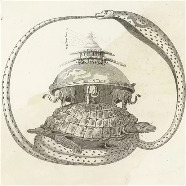 Hindu  /  The Cosmic Turtle