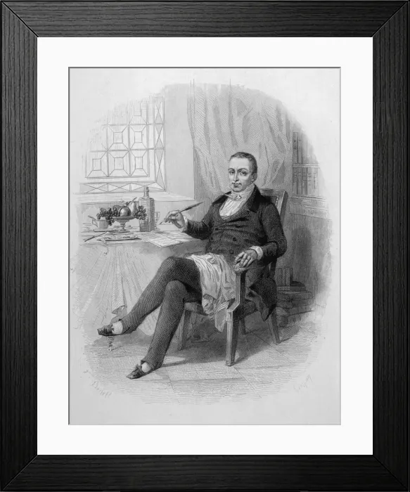 Framed Print : BRILLAT-SAVARIN ( GOUT ) Framed Print : BRILLAT-SAVARIN ( GOUT )