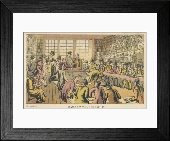 Framed Print : Dr Syntax at Auction