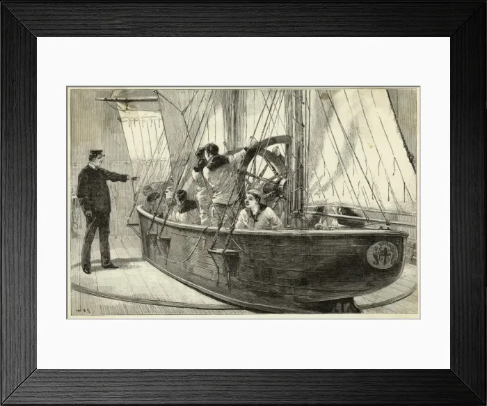 Framed Print : Greenwich / Naval Training Framed Print : Greenwich / Naval Training
