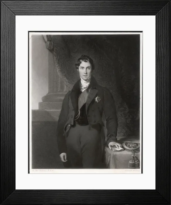 Framed Print : George, Lord Aberdeen Framed Print : George, Lord Aberdeen