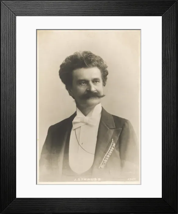 Framed Print : Johann Strauss (Younger) Framed Print : Johann Strauss (Younger)