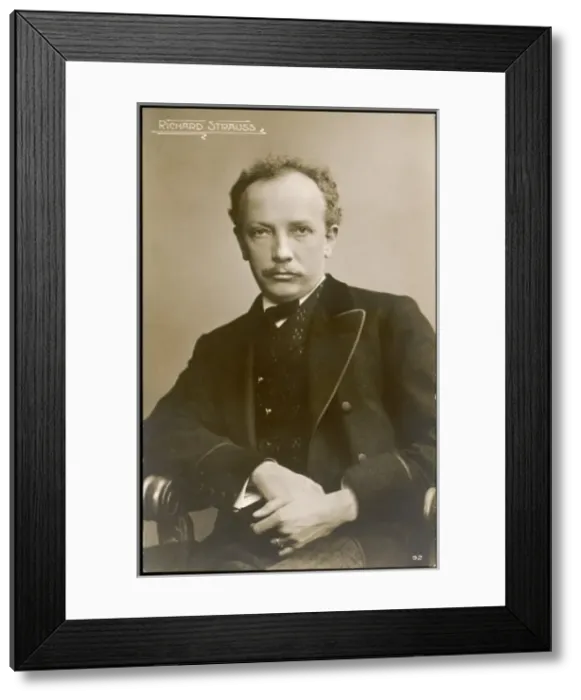 Framed Print : Richard Strauss Framed Print : Richard Strauss