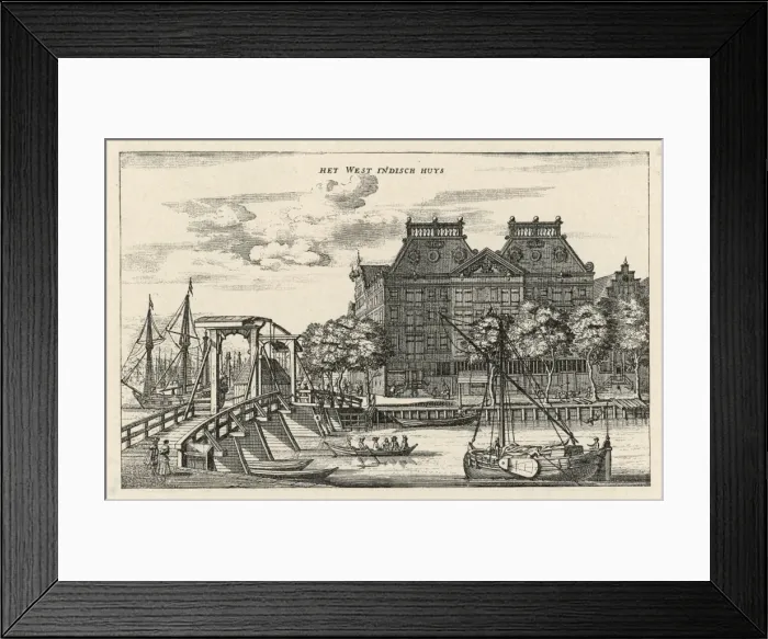 Framed Print : Amsterdam  /  W India House
