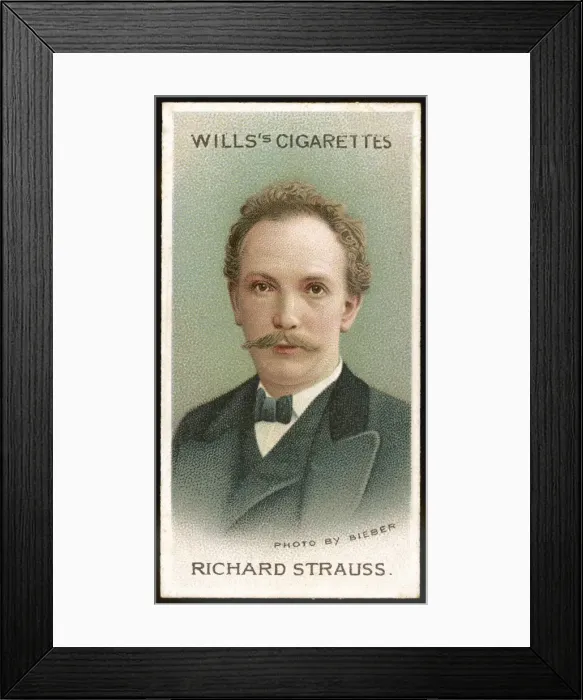 Framed Print : R Strauss (Cig Card) Framed Print : R Strauss (Cig Card)