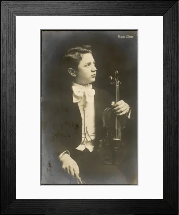 Framed Print : Mischa Elman / Photo Framed Print : Mischa Elman / Photo