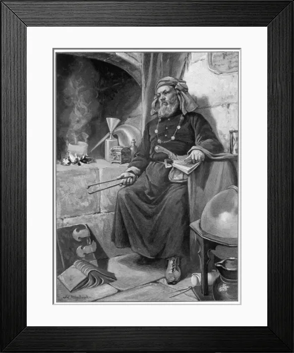 Framed Print : Alchemist at Work Framed Print : Alchemist at Work