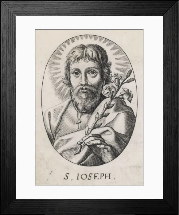 Framed Print : Saint Joseph Framed Print : Saint Joseph