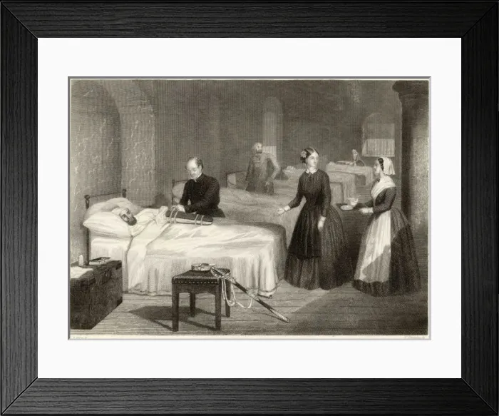 Framed Print : Nightingale / Scutari / Hind Framed Print : Nightingale / Scutari / Hind