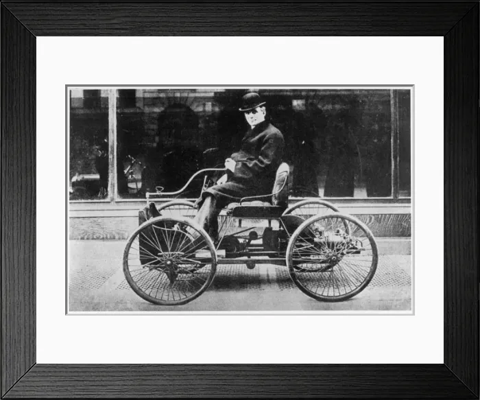 Framed Print : FORDs FIRST MODEL 1892 Framed Print : FORDs FIRST MODEL 1892