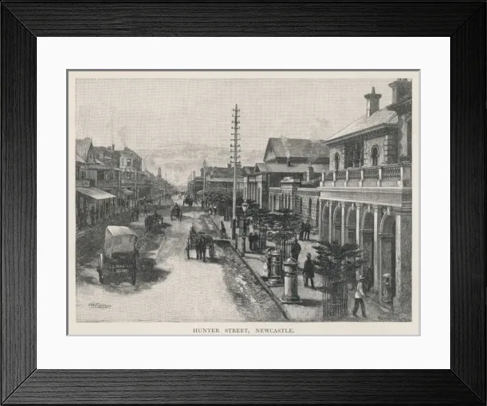 Framed Print : Australia / Newcastle Framed Print : Australia / Newcastle
