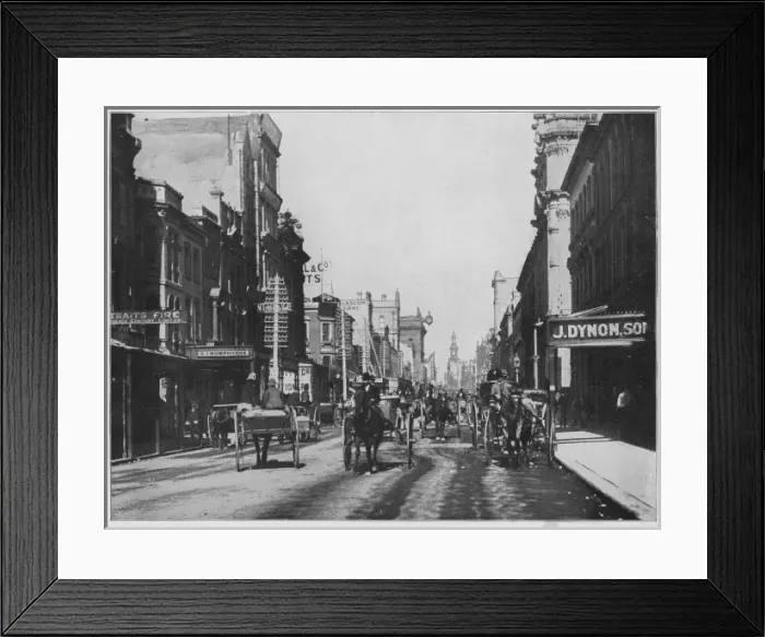 Framed Print : Australia / Sydney / 1895 Framed Print : Australia / Sydney / 1895