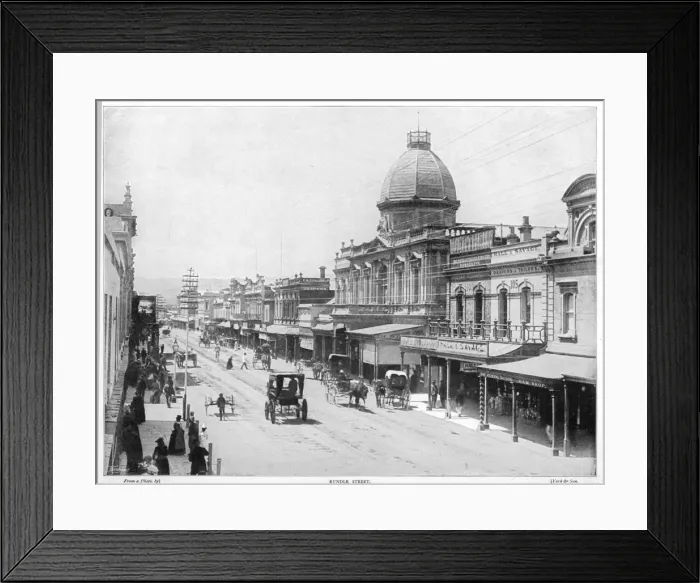 Framed Print : Australia / Adelaide / 1895 Framed Print : Australia / Adelaide / 1895