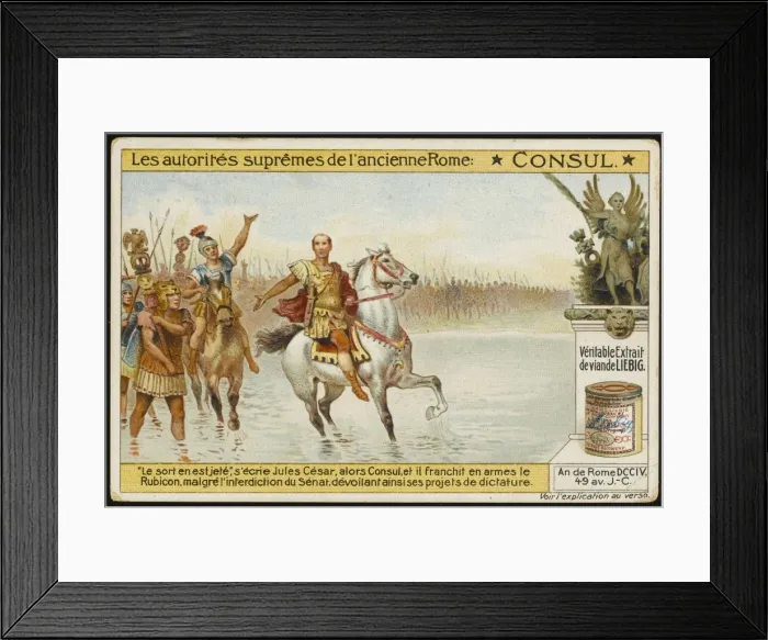 Framed Print : Julius Caesar (Rubicon) Framed Print : Julius Caesar (Rubicon)