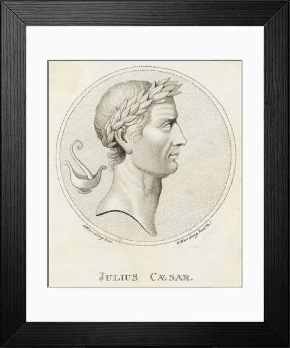 Framed Print : Julius Caesar (Harding) Framed Print : Julius Caesar (Harding)