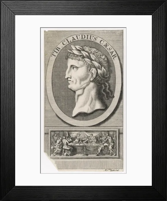 Framed Print : Claudius I (Gucht) Framed Print : Claudius I (Gucht)