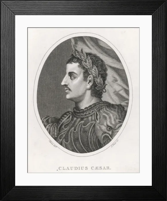 Framed Print : Claudius I (Titian) Framed Print : Claudius I (Titian)