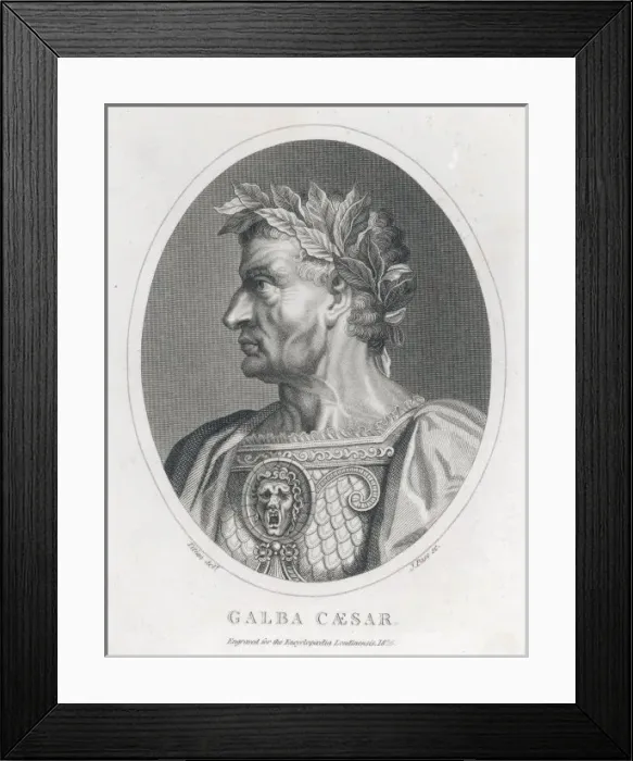Framed Print : Galba (Titian) Framed Print : Galba (Titian)